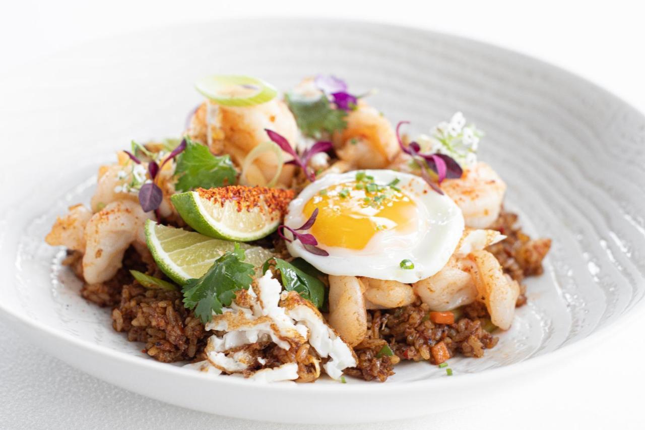 Myriad By Sana Hotels Lisboa Exteriér fotografie Quinoa with shrimp