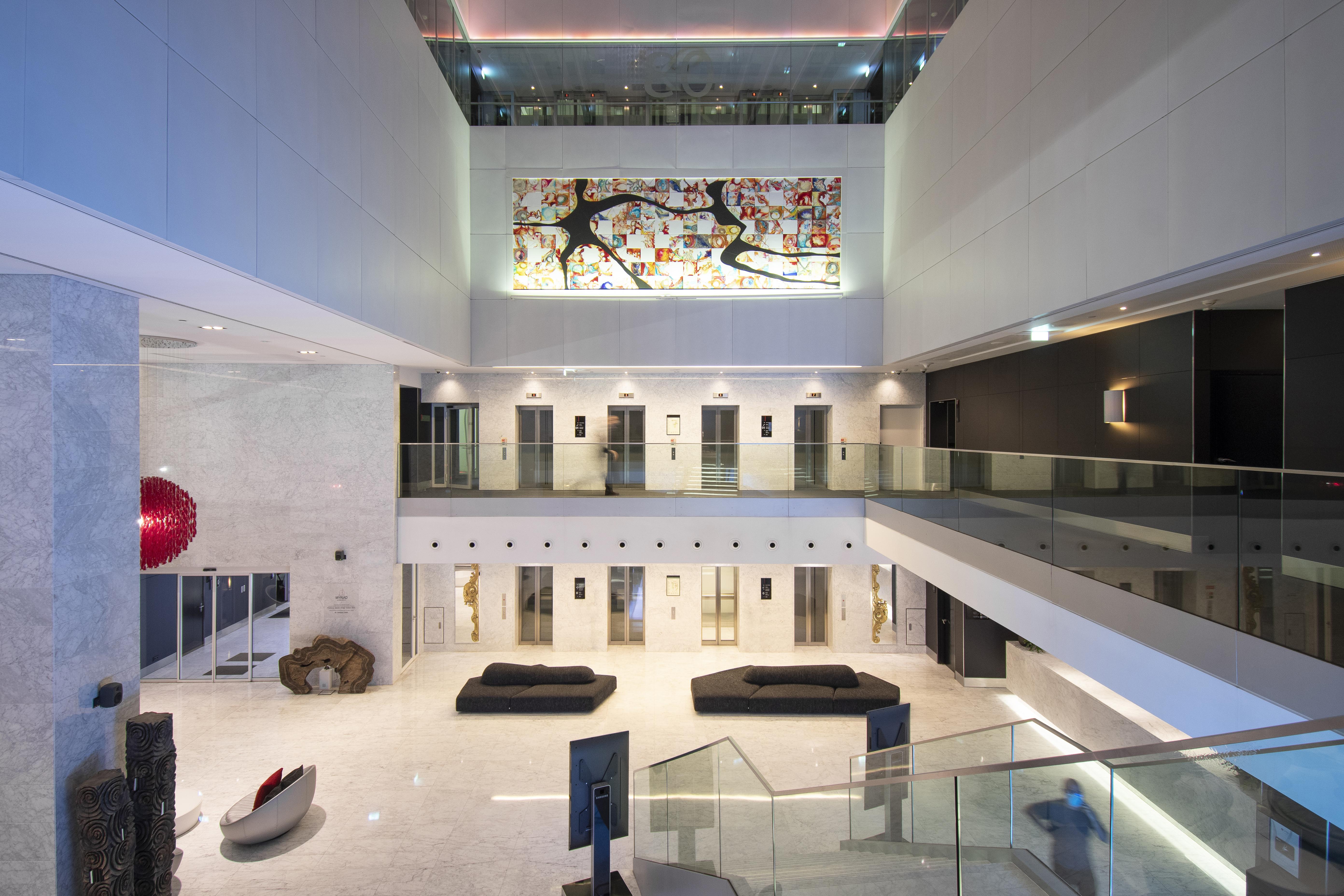 Myriad By Sana Hotels Lisboa Exteriér fotografie The atrium