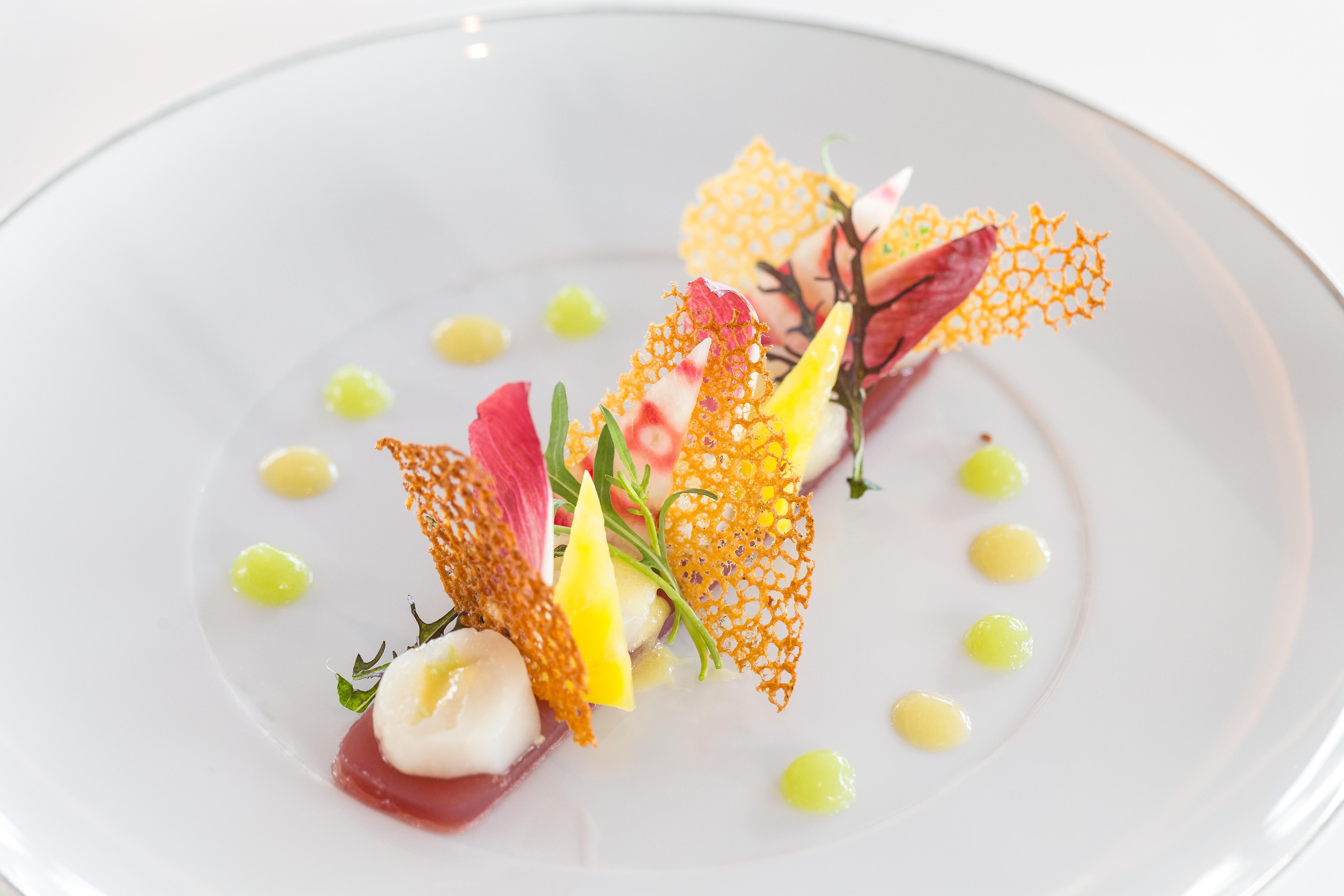Myriad By Sana Hotels Lisboa Exteriér fotografie A modern French dish